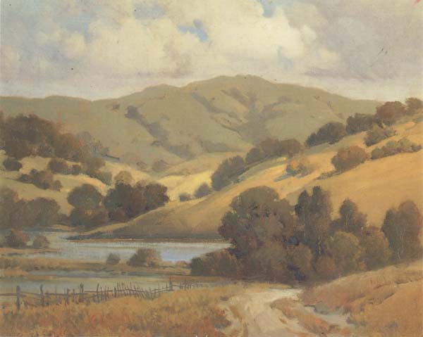 unknow artist California landscape